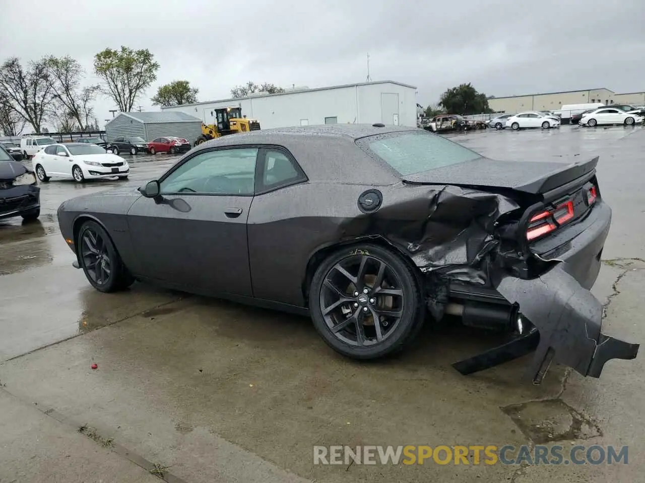 2 Photograph of a damaged car 2C3CDZBT6MH627563 DODGE CHALLENGER 2021