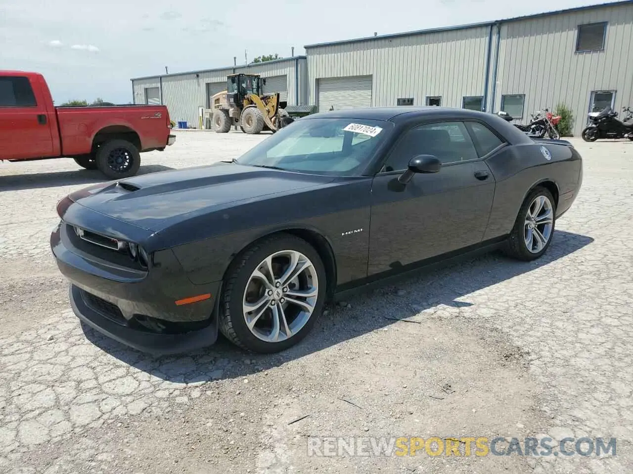 1 Фотография поврежденного автомобиля 2C3CDZBT7MH559872 DODGE CHALLENGER 2021