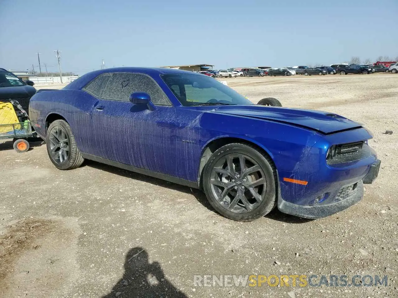 4 Photograph of a damaged car 2C3CDZBT8MH627855 DODGE CHALLENGER 2021