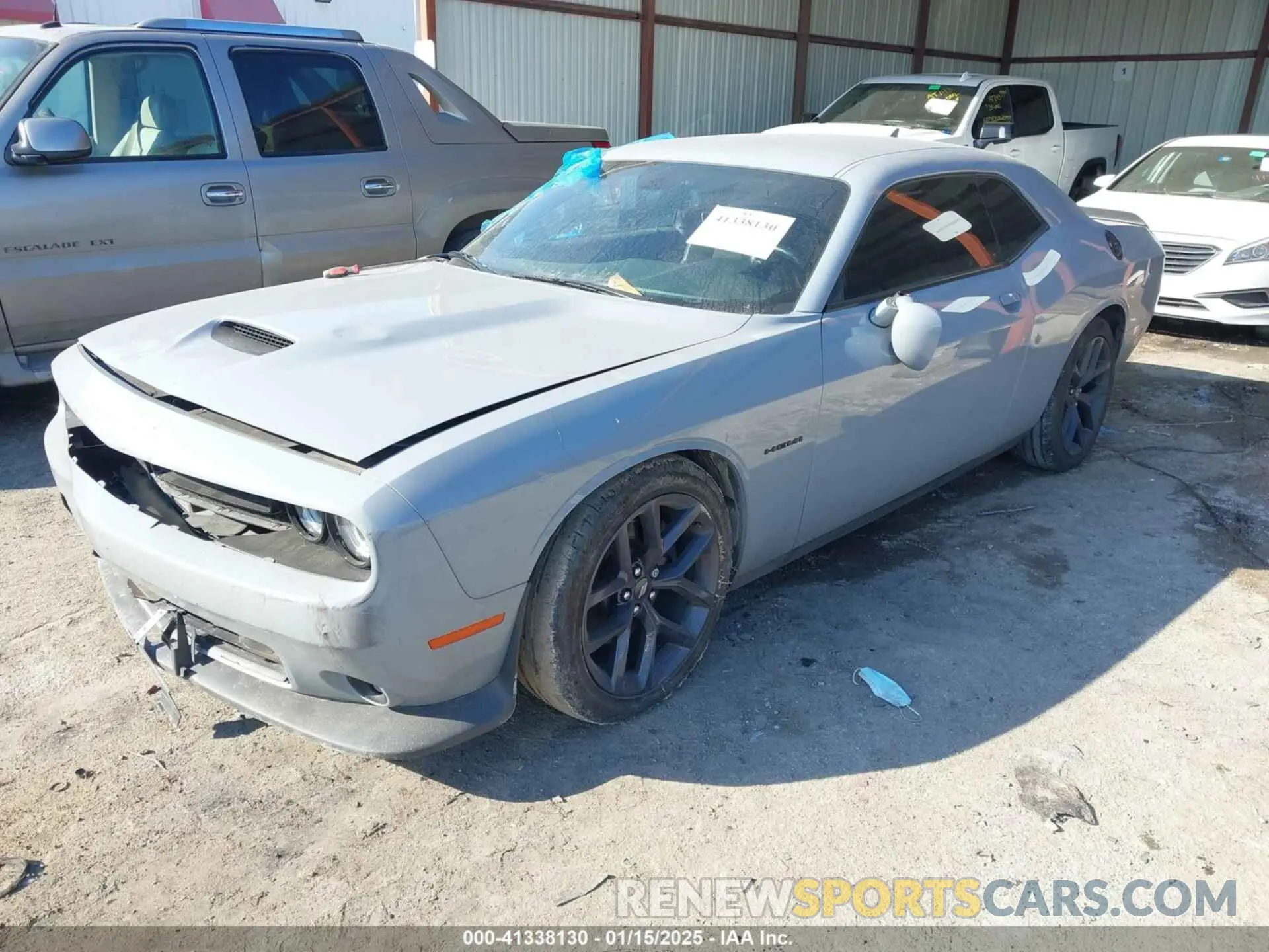 2 Photograph of a damaged car 2C3CDZBT9MH508096 DODGE CHALLENGER 2021