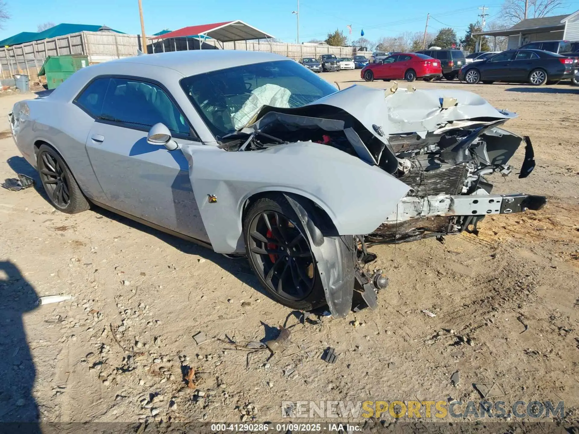1 Photograph of a damaged car 2C3CDZFJ0MH604420 DODGE CHALLENGER 2021