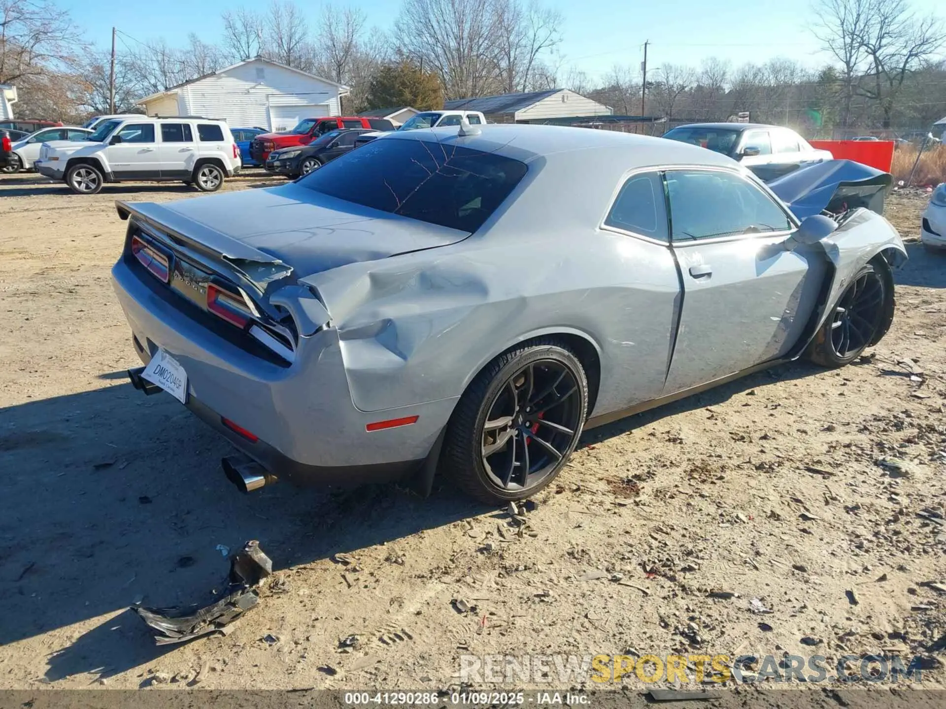 4 Photograph of a damaged car 2C3CDZFJ0MH604420 DODGE CHALLENGER 2021