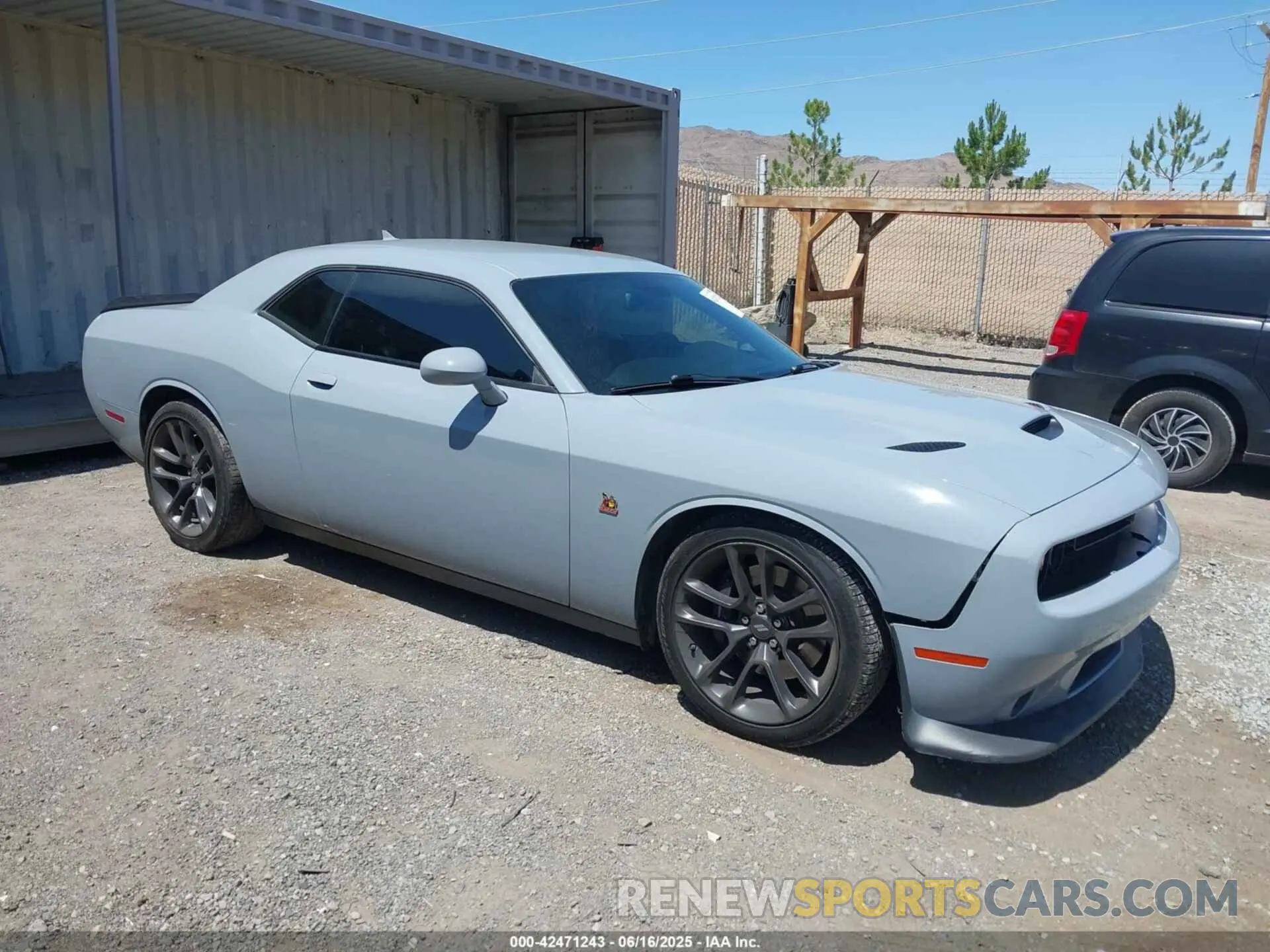 1 Photograph of a damaged car 2C3CDZFJ0MH627616 DODGE CHALLENGER 2021
