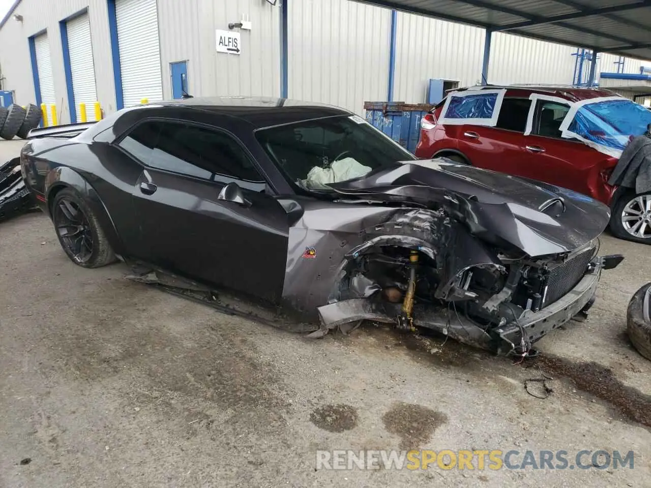 4 Photograph of a damaged car 2C3CDZFJ1MH568463 DODGE CHALLENGER 2021