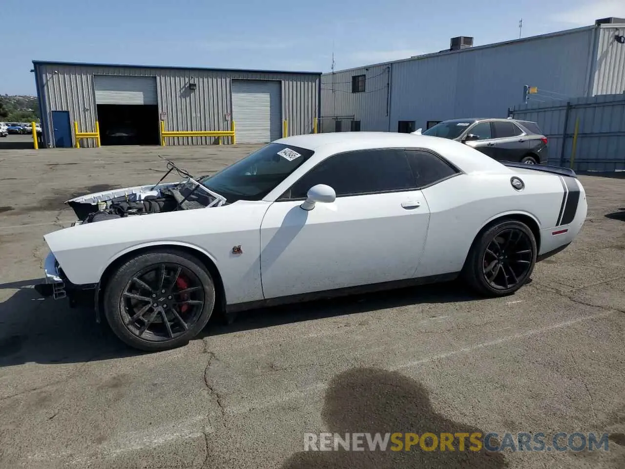 1 Photograph of a damaged car 2C3CDZFJ1MH655389 DODGE CHALLENGER 2021