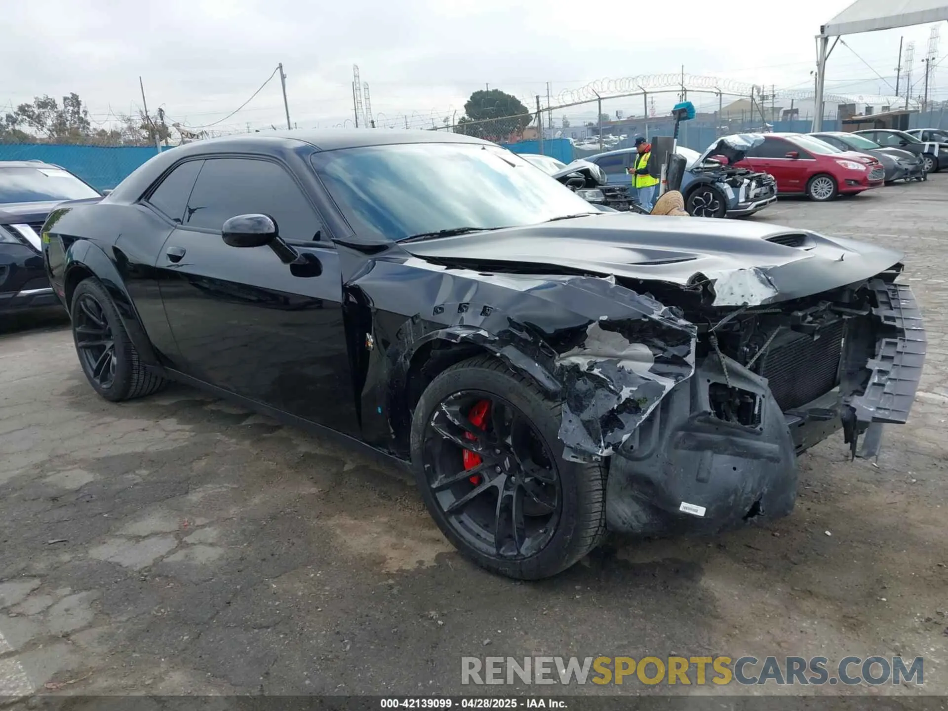 1 Фотография поврежденного автомобиля 2C3CDZFJ2MH507204 DODGE CHALLENGER 2021