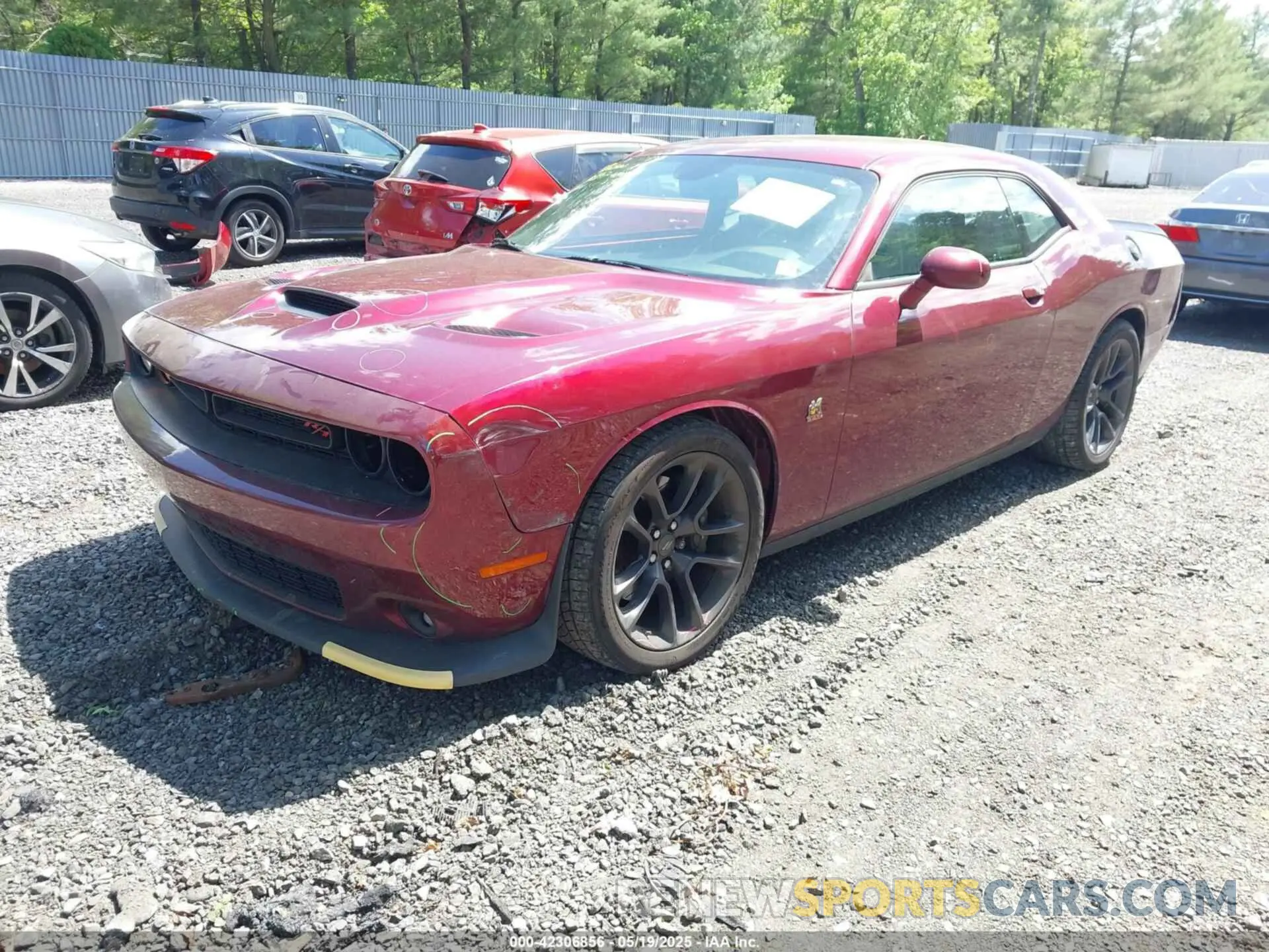 2 Photograph of a damaged car 2C3CDZFJ4MH641972 DODGE CHALLENGER 2021
