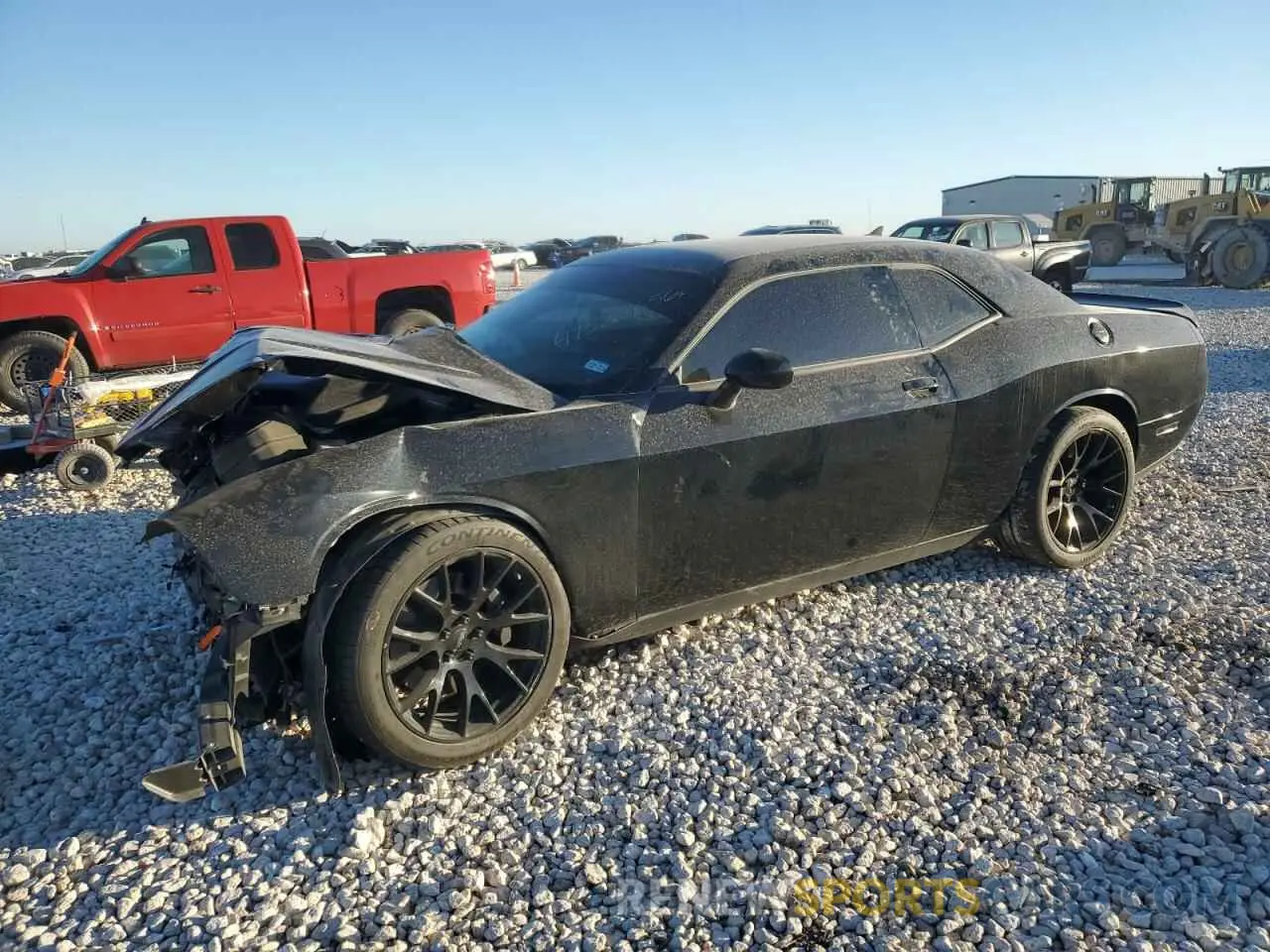 1 Photograph of a damaged car 2C3CDZFJ4MH664796 DODGE CHALLENGER 2021