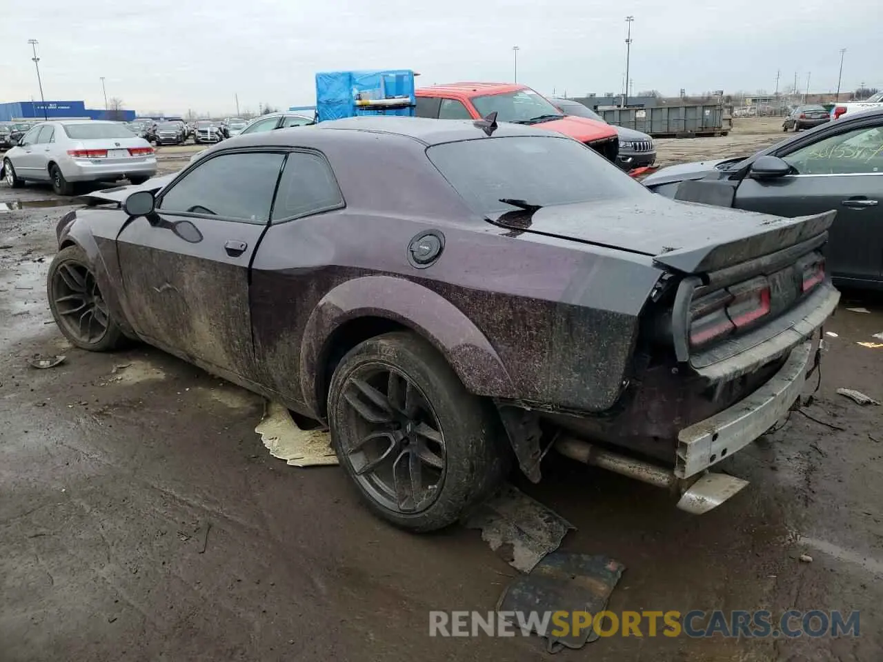 2 Photograph of a damaged car 2C3CDZFJ6MH510414 DODGE CHALLENGER 2021
