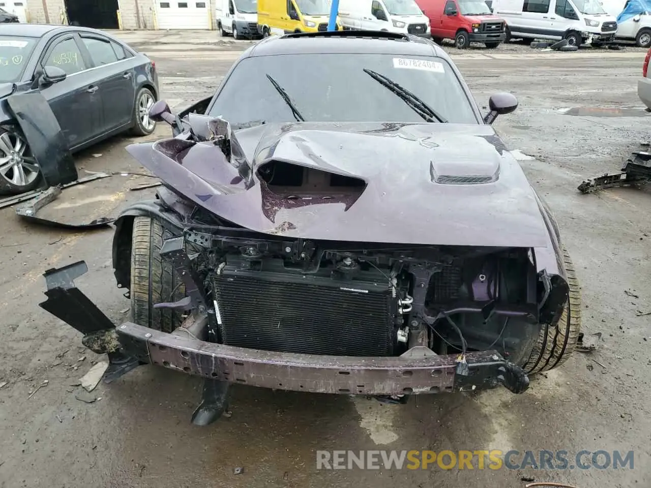 5 Photograph of a damaged car 2C3CDZFJ6MH510414 DODGE CHALLENGER 2021