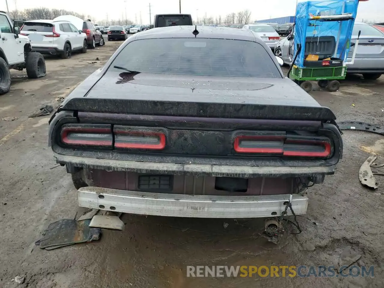 6 Photograph of a damaged car 2C3CDZFJ6MH510414 DODGE CHALLENGER 2021