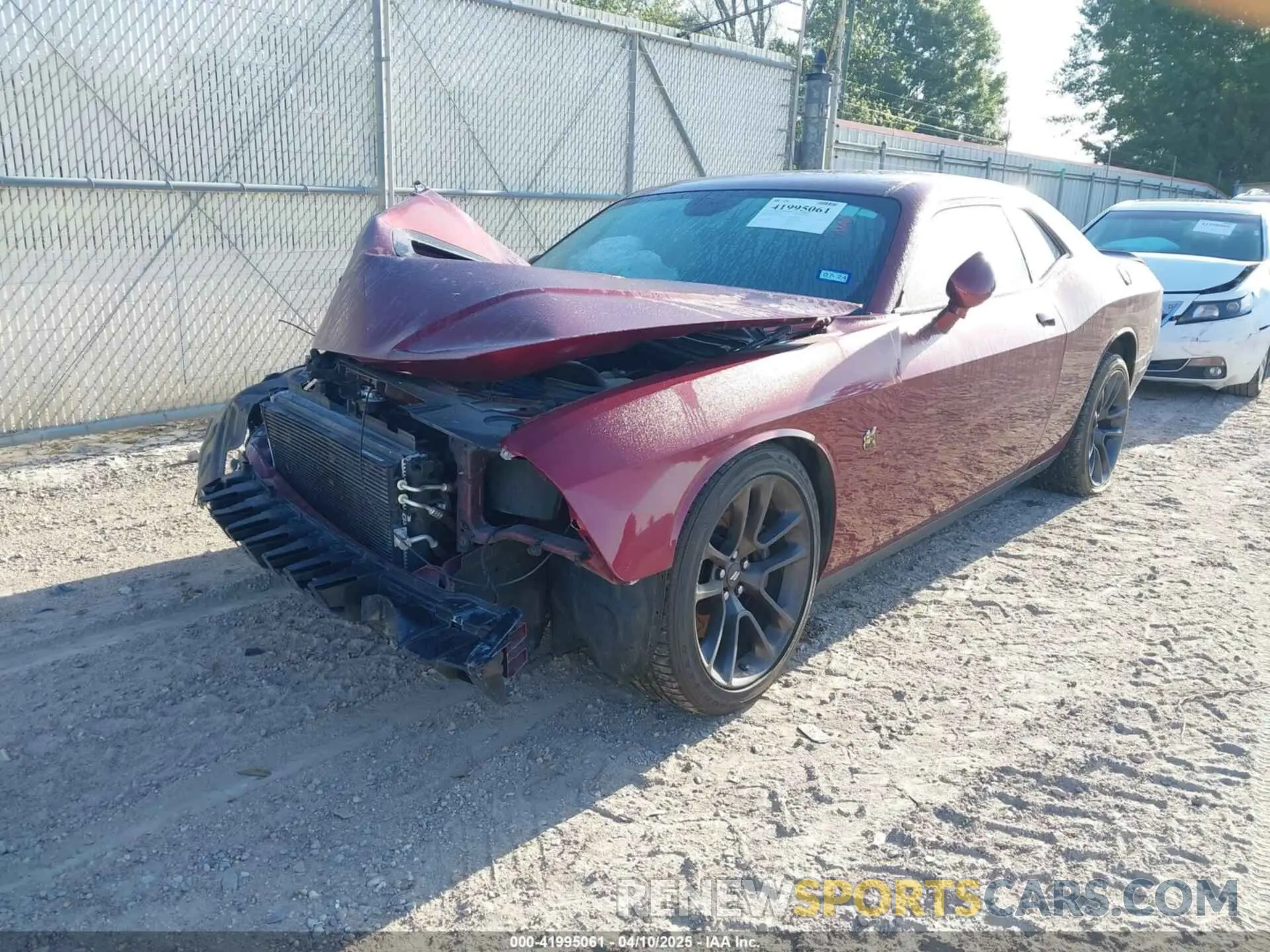 2 Photograph of a damaged car 2C3CDZFJ6MH537693 DODGE CHALLENGER 2021