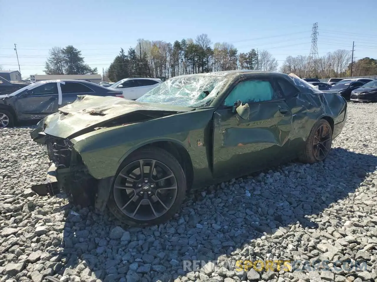 1 Фотография поврежденного автомобиля 2C3CDZFJ8MH526811 DODGE CHALLENGER 2021