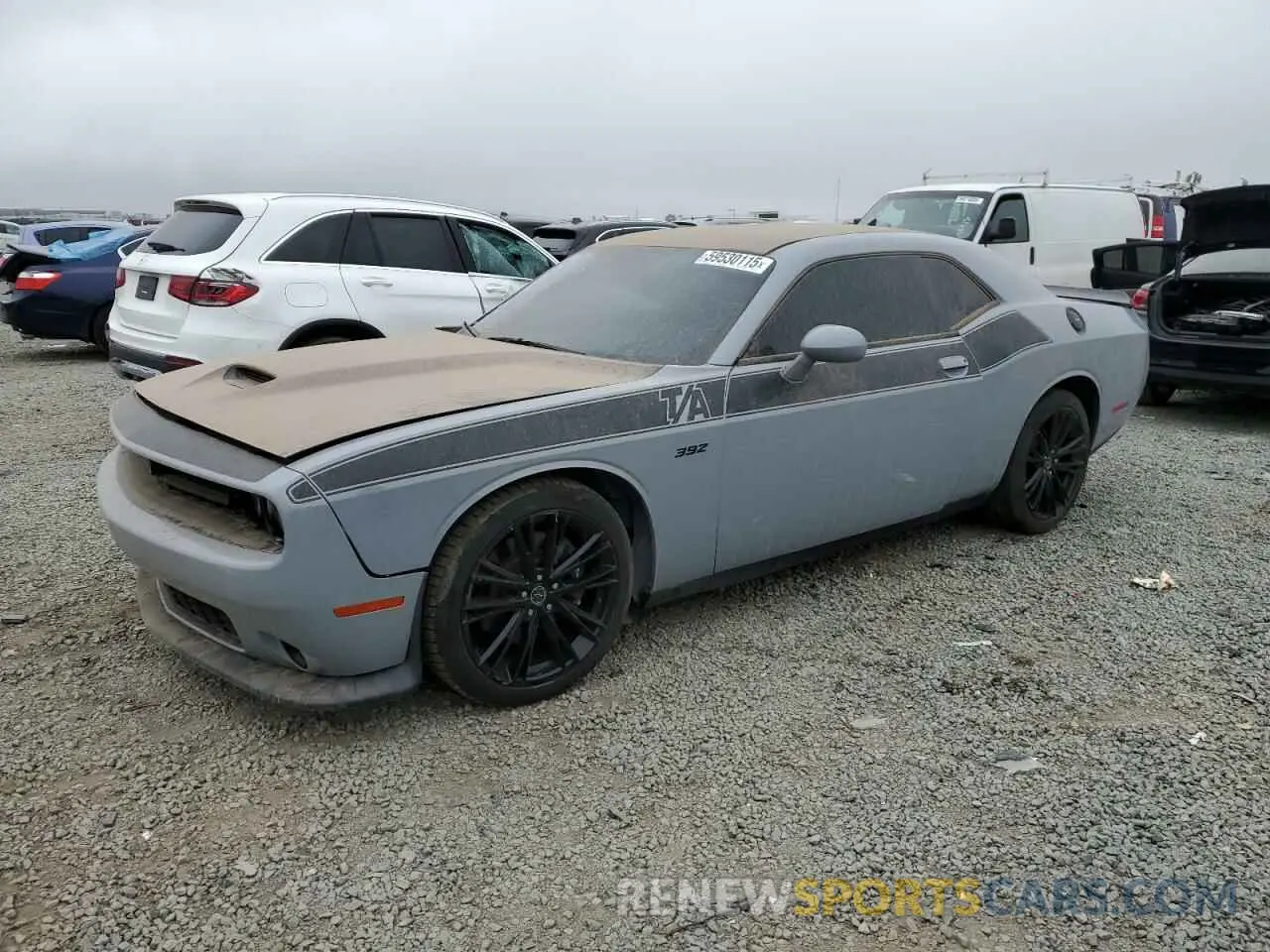 1 Photograph of a damaged car 2C3CDZFJ9MH514022 DODGE CHALLENGER 2021