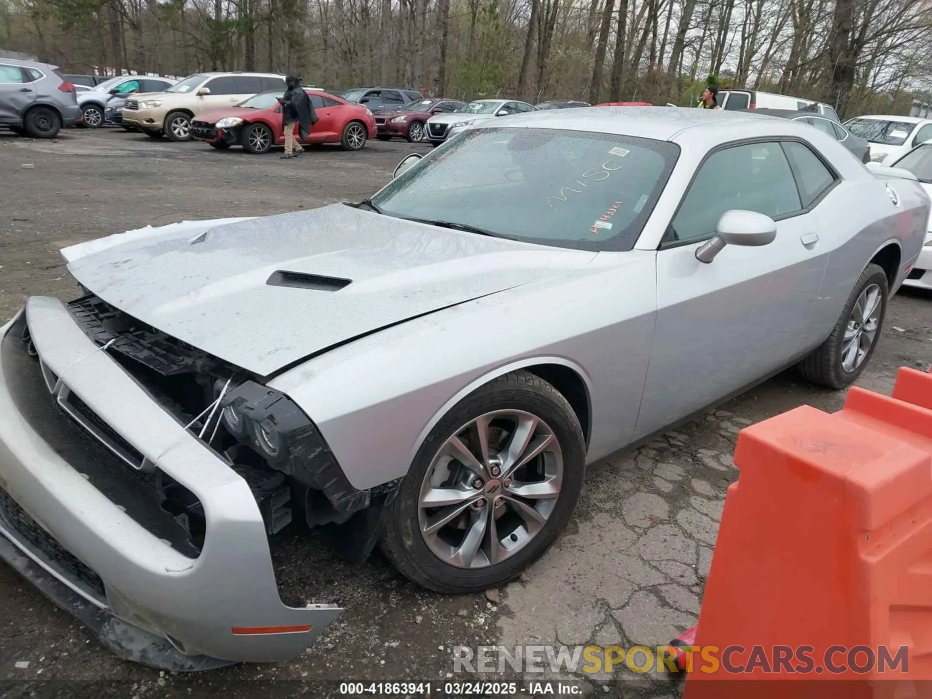 2 Photograph of a damaged car 2C3CDZGG0MH543301 DODGE CHALLENGER 2021