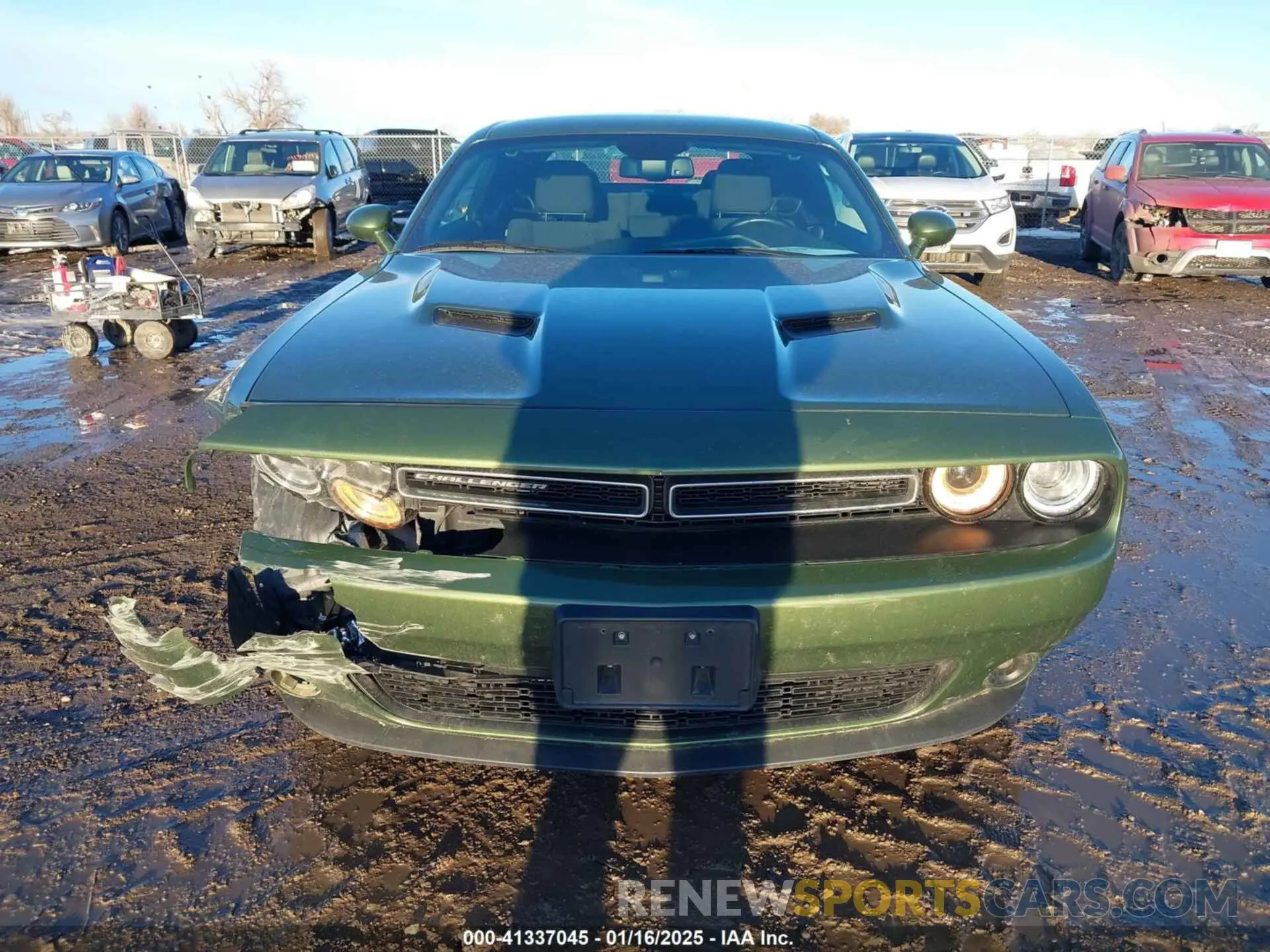 12 Photograph of a damaged car 2C3CDZGG6MH607468 DODGE CHALLENGER 2021