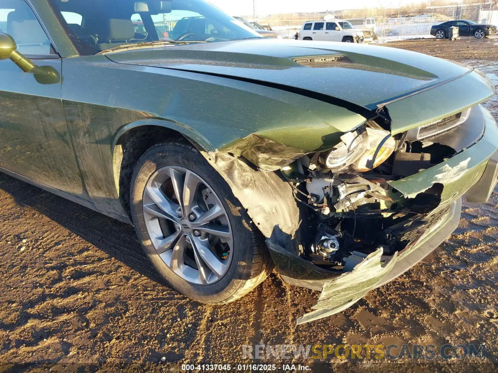 6 Photograph of a damaged car 2C3CDZGG6MH607468 DODGE CHALLENGER 2021