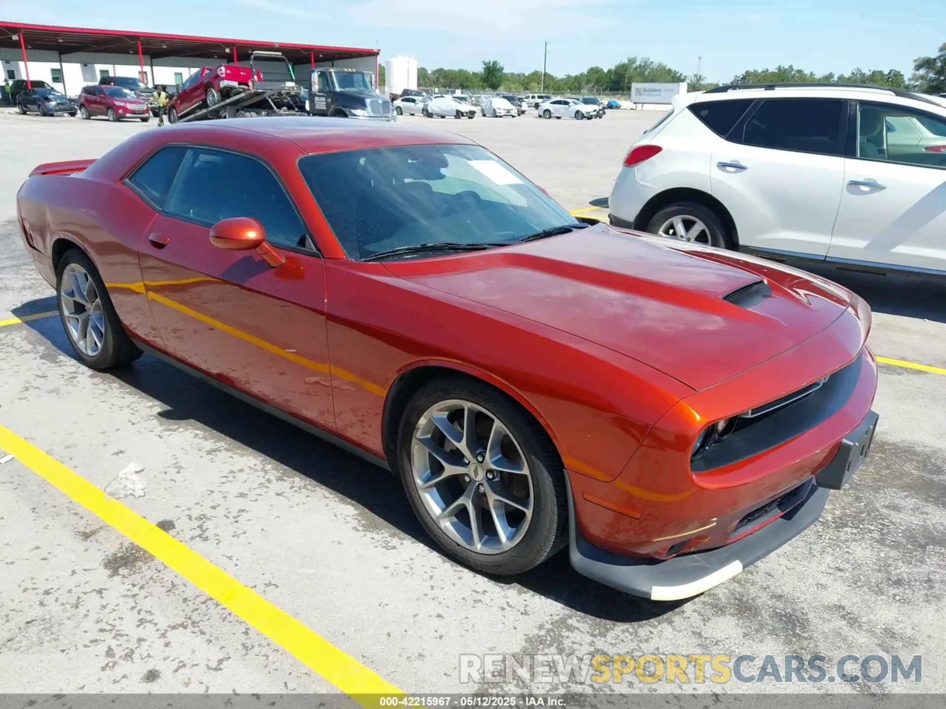 1 Photograph of a damaged car 2C3CDZJG1MH667666 DODGE CHALLENGER 2021