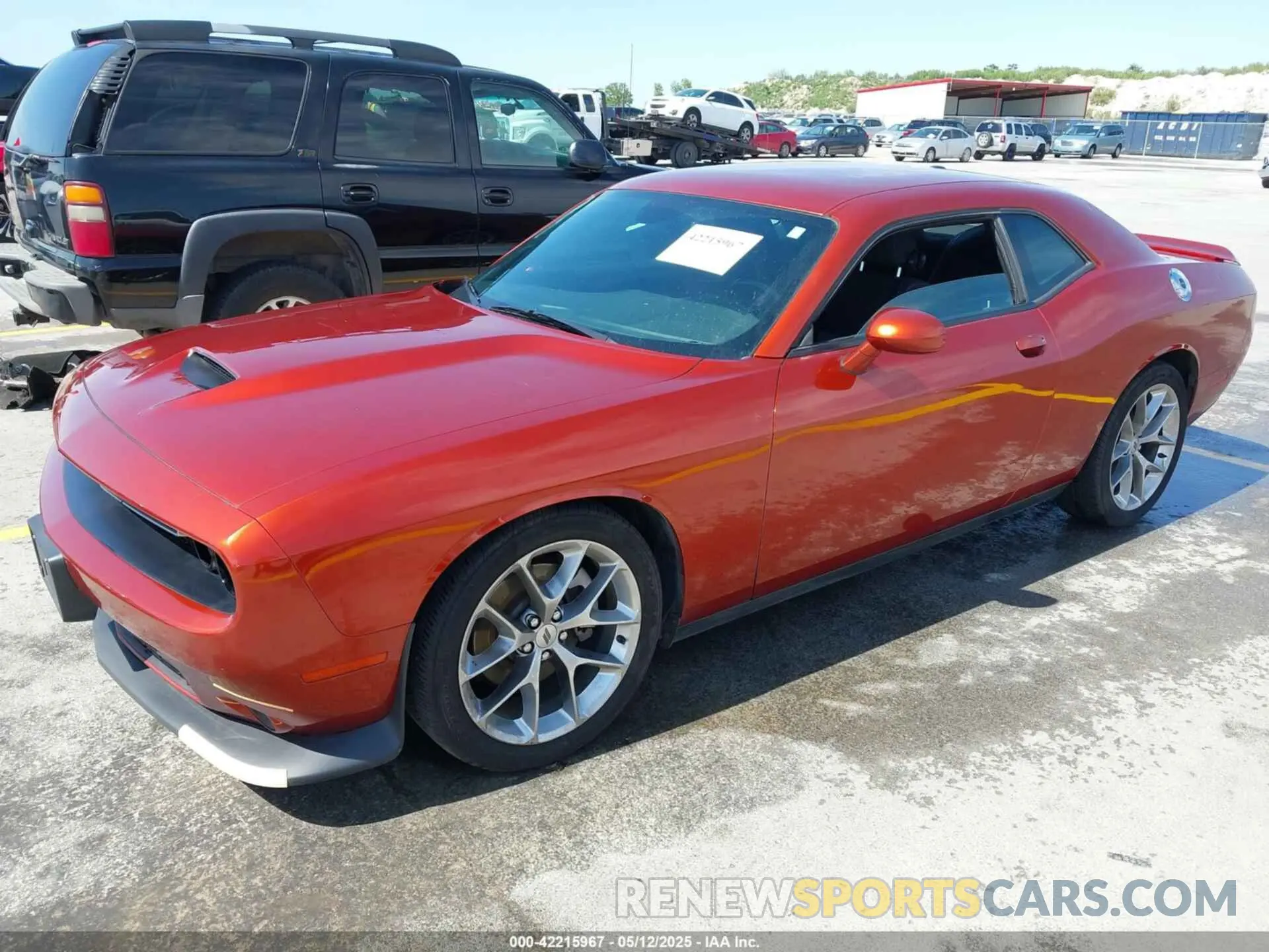 2 Photograph of a damaged car 2C3CDZJG1MH667666 DODGE CHALLENGER 2021