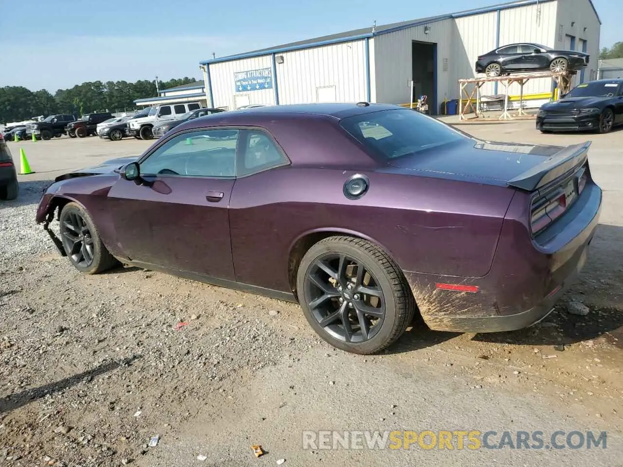 2 Photograph of a damaged car 2C3CDZJG2MH507389 DODGE CHALLENGER 2021
