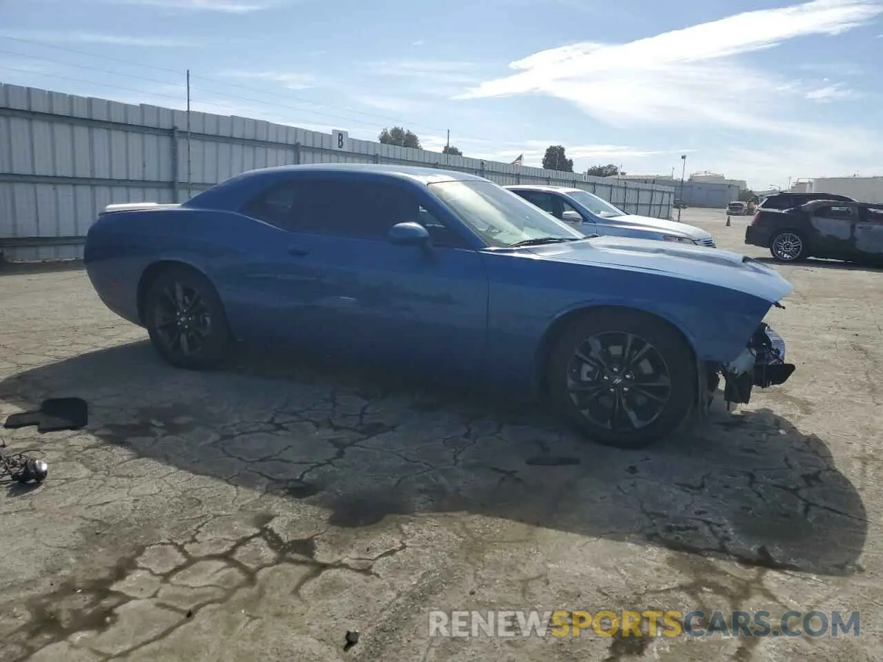 4 Photograph of a damaged car 2C3CDZJG3MH684386 DODGE CHALLENGER 2021