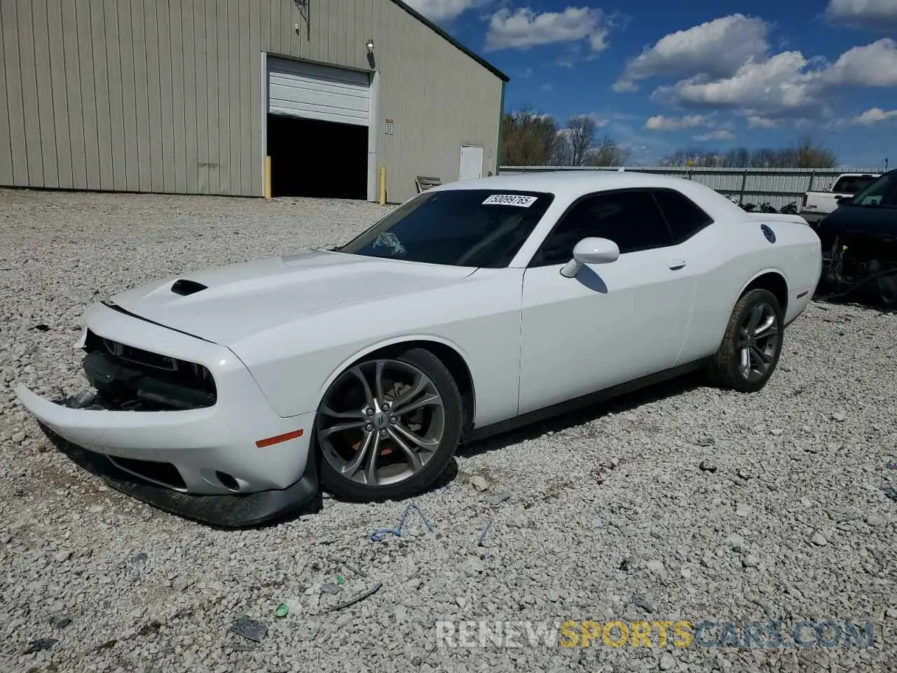 1 Photograph of a damaged car 2C3CDZJG4MH665247 DODGE CHALLENGER 2021