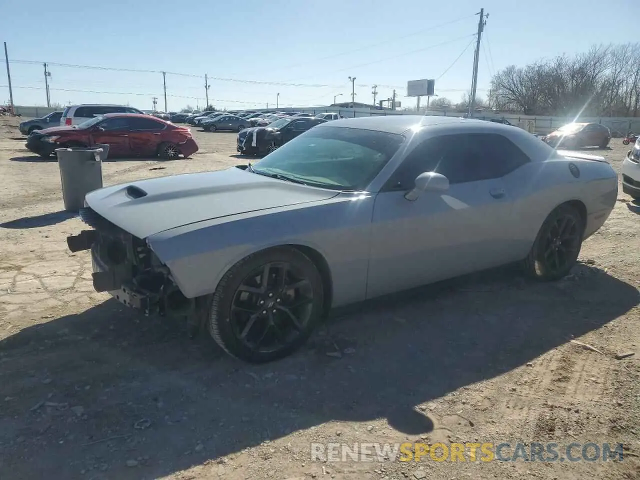1 Photograph of a damaged car 2C3CDZJG4MH674188 DODGE CHALLENGER 2021