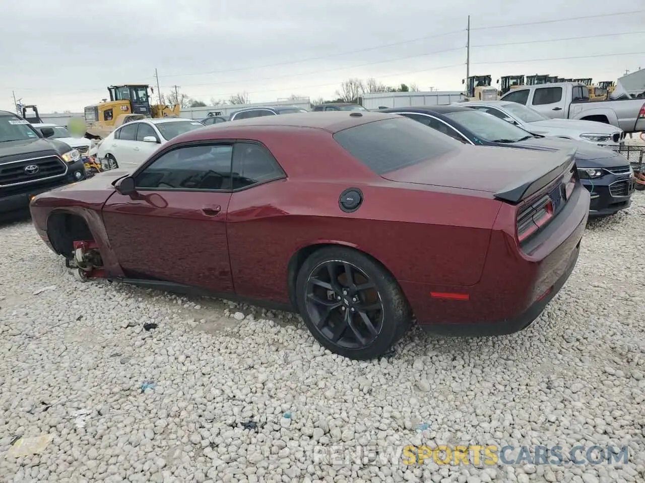 2 Photograph of a damaged car 2C3CDZJG4MH676376 DODGE CHALLENGER 2021