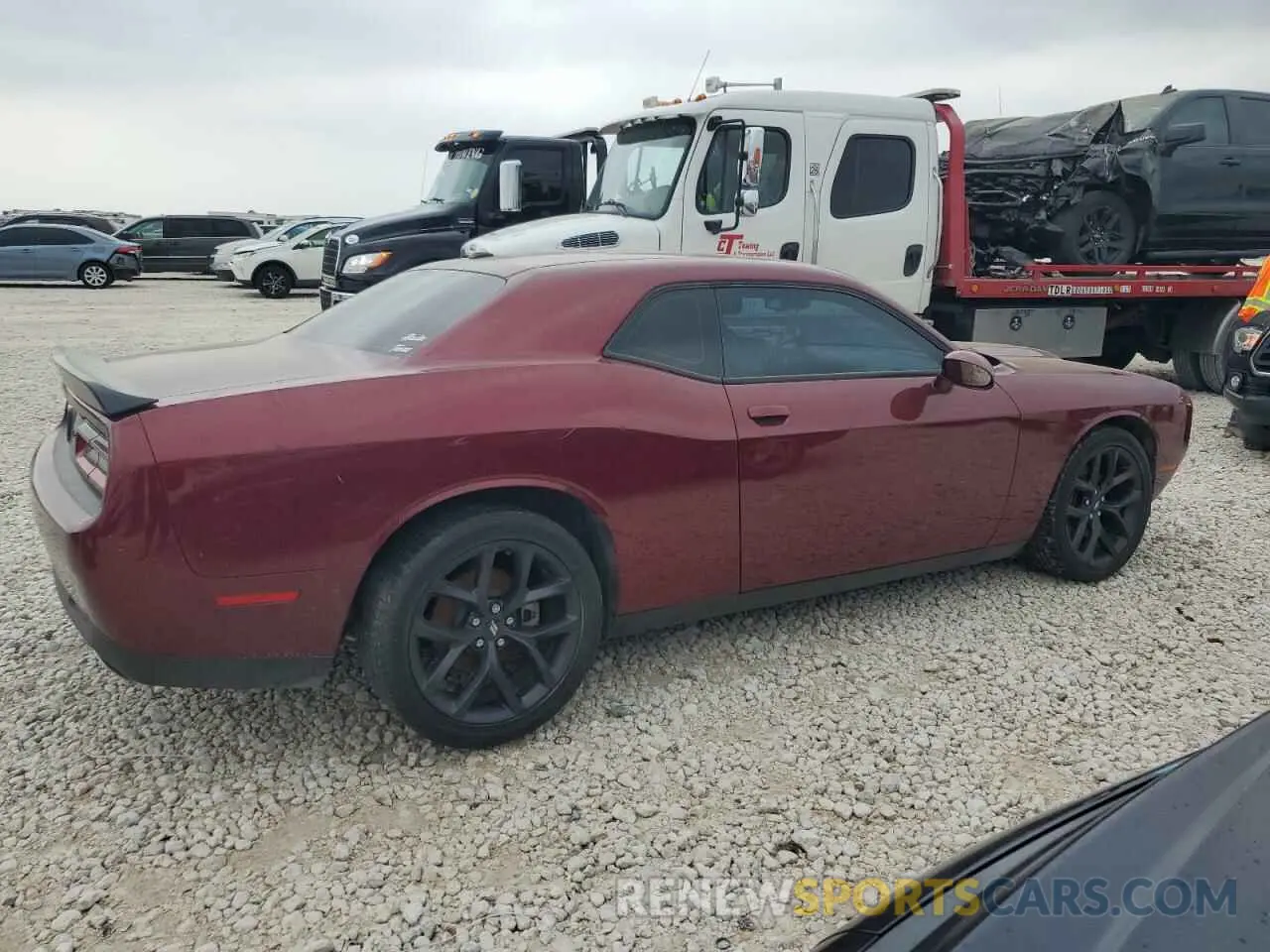 3 Photograph of a damaged car 2C3CDZJG4MH676376 DODGE CHALLENGER 2021