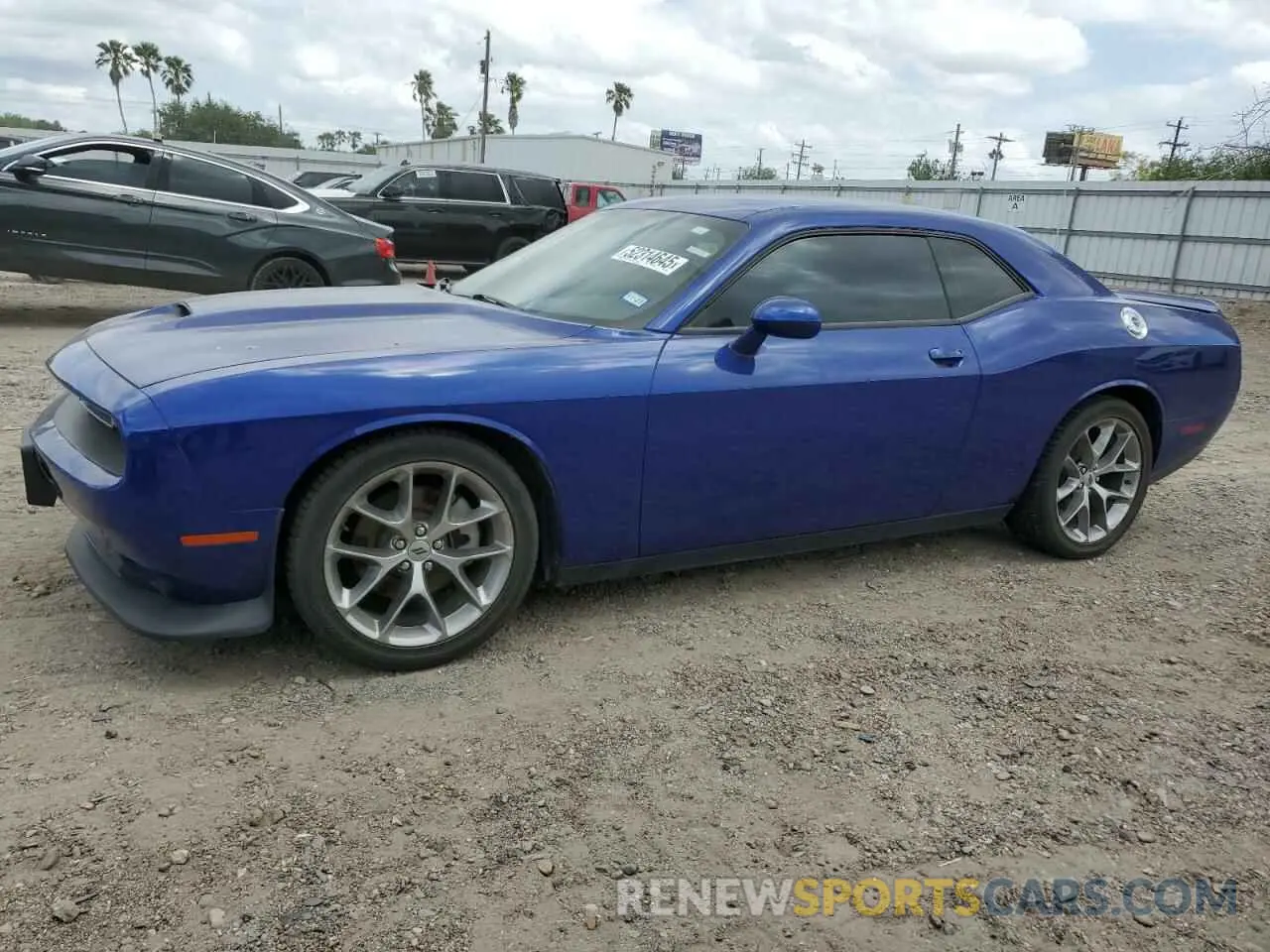 1 Photograph of a damaged car 2C3CDZJG6MH660485 DODGE CHALLENGER 2021
