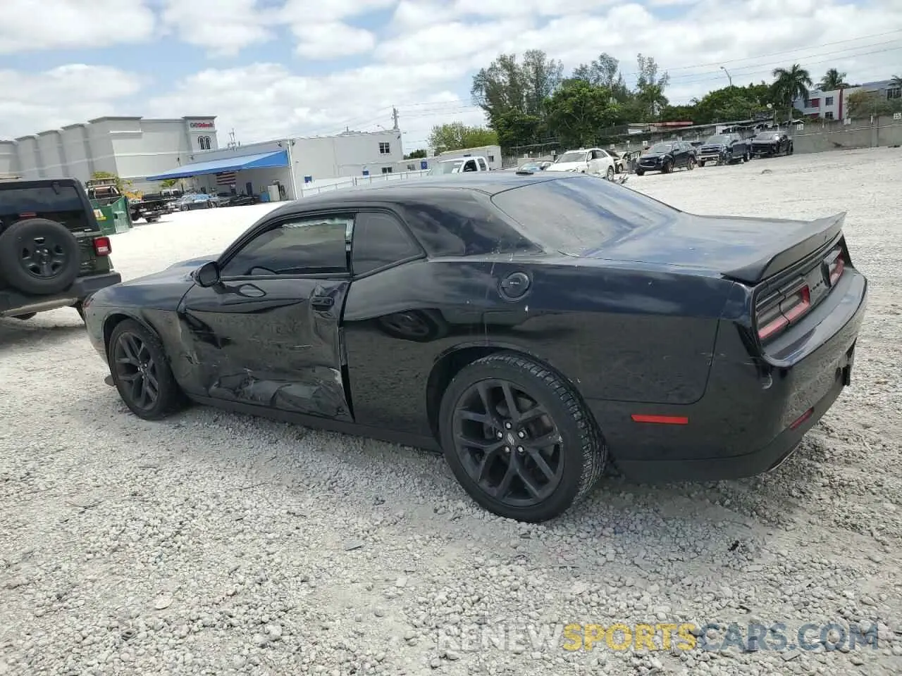2 Photograph of a damaged car 2C3CDZJG7MH507100 DODGE CHALLENGER 2021