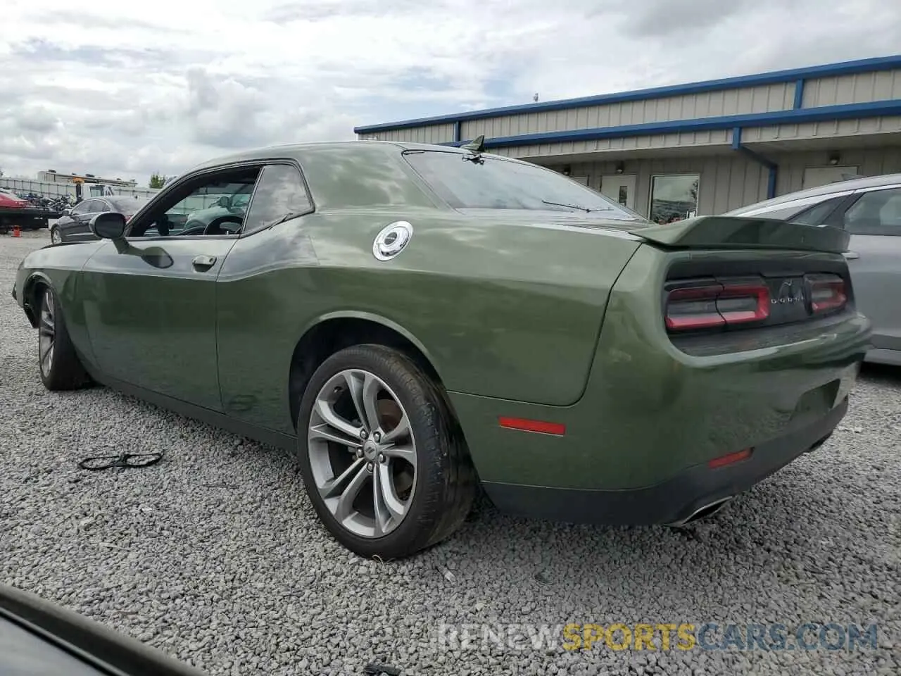2 Photograph of a damaged car 2C3CDZJG7MH560122 DODGE CHALLENGER 2021