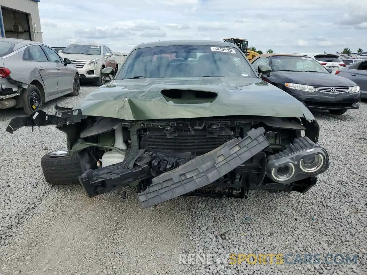 5 Photograph of a damaged car 2C3CDZJG7MH560122 DODGE CHALLENGER 2021