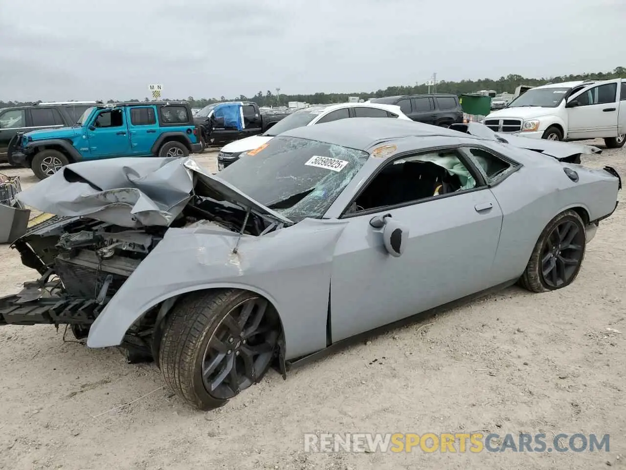 1 Фотография поврежденного автомобиля 2C3CDZJG8MH573204 DODGE CHALLENGER 2021