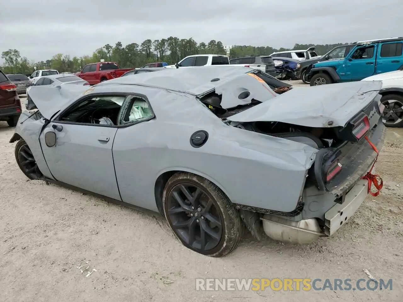 2 Фотография поврежденного автомобиля 2C3CDZJG8MH573204 DODGE CHALLENGER 2021