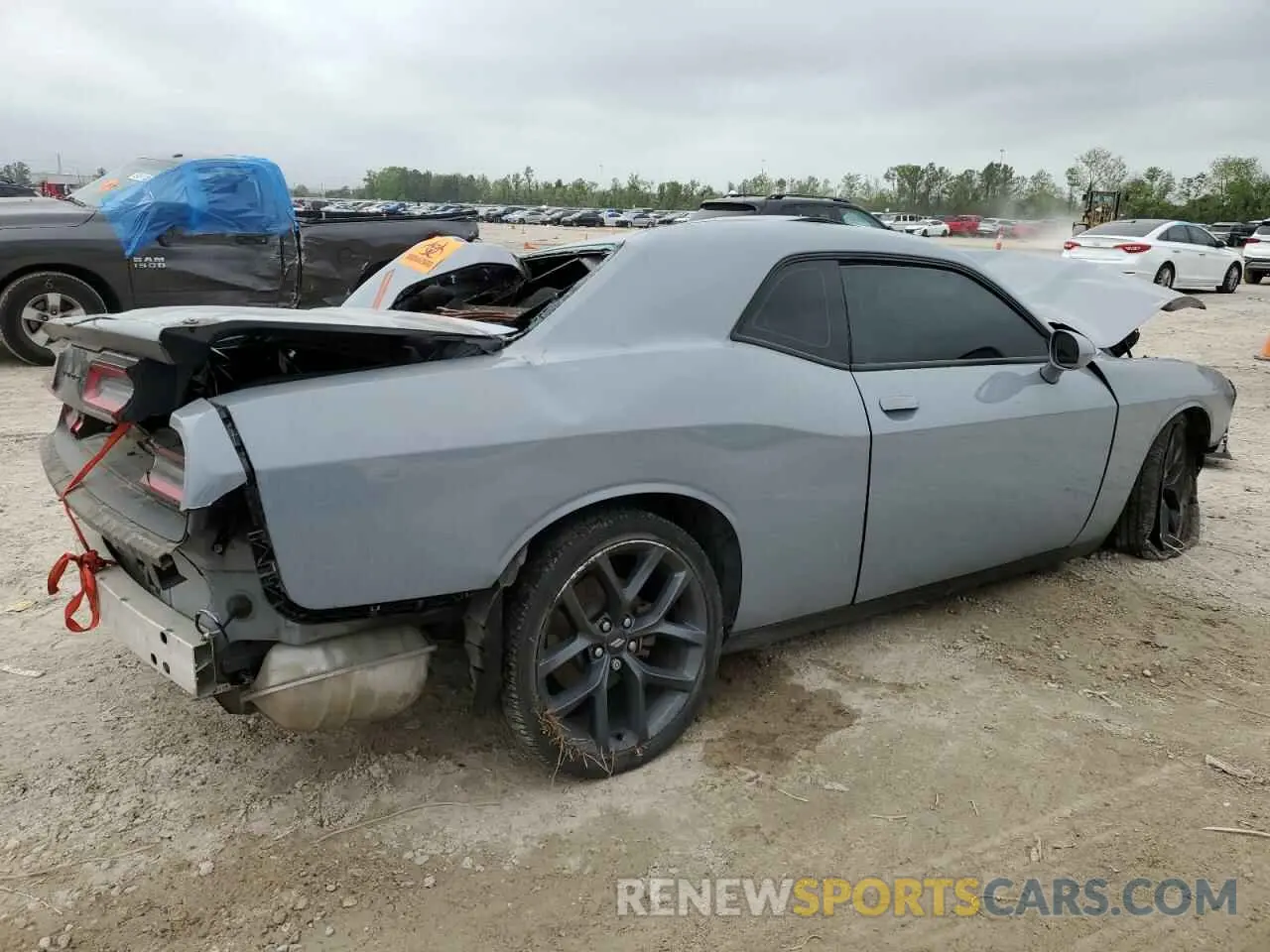 3 Фотография поврежденного автомобиля 2C3CDZJG8MH573204 DODGE CHALLENGER 2021