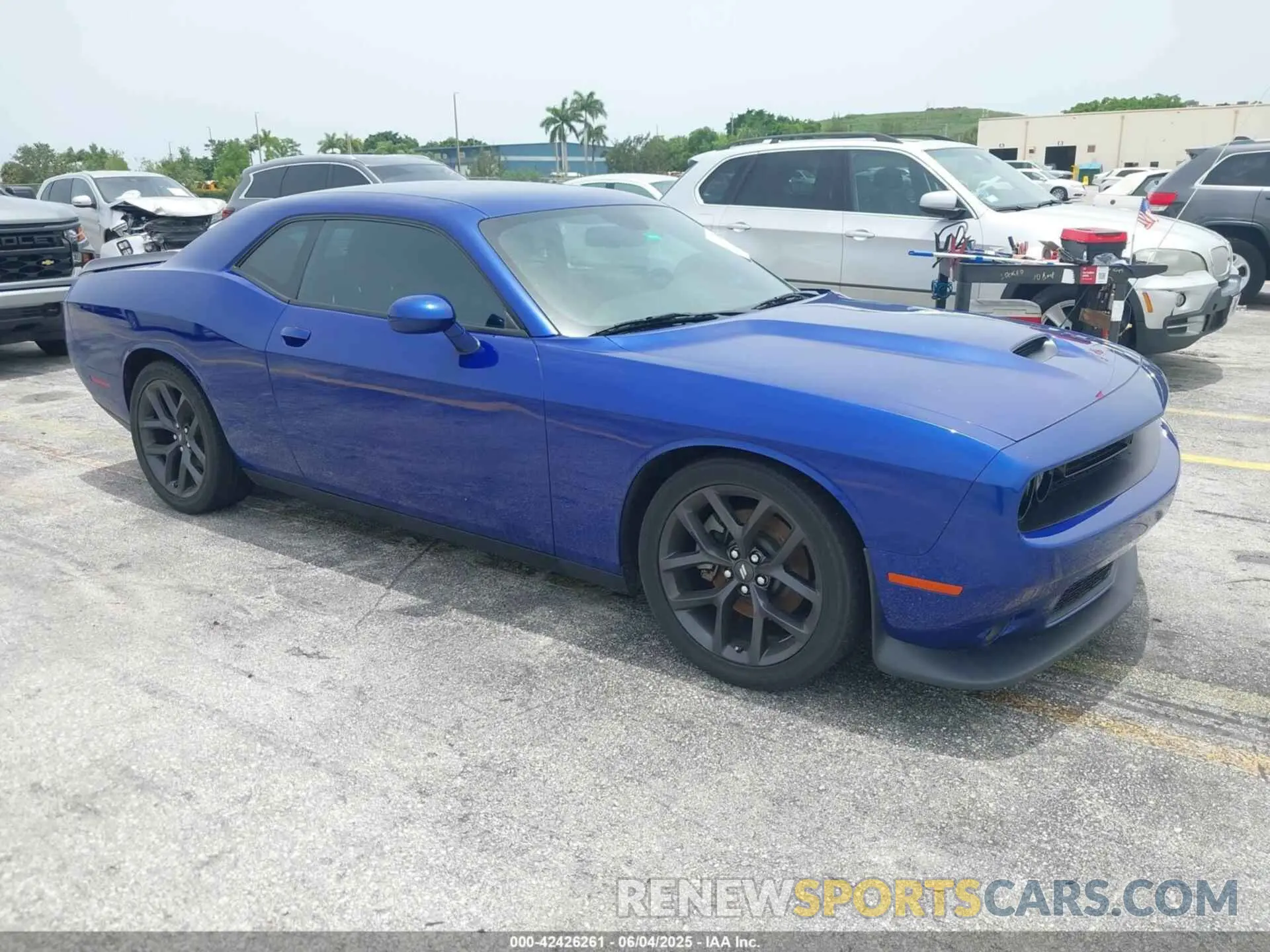1 Photograph of a damaged car 2C3CDZJG9MH649769 DODGE CHALLENGER 2021