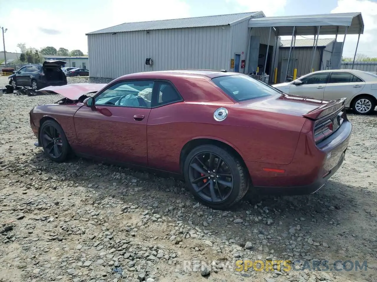 2 Photograph of a damaged car 2C3CDZJGXMH550636 DODGE CHALLENGER 2021