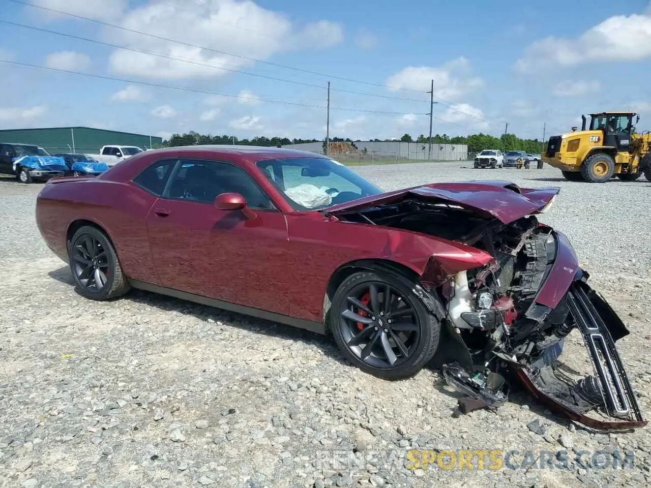 4 Photograph of a damaged car 2C3CDZJGXMH550636 DODGE CHALLENGER 2021