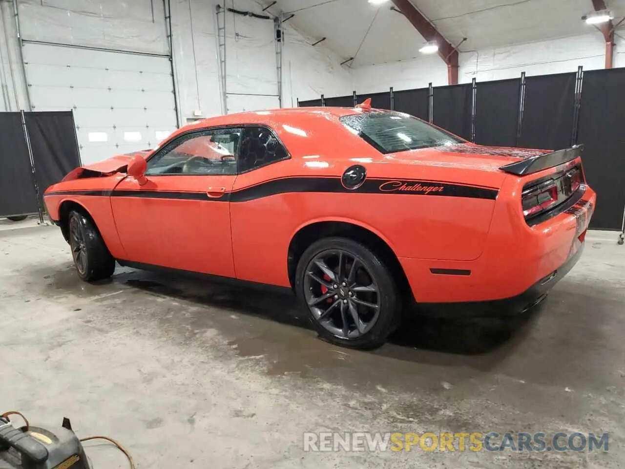 2 Photograph of a damaged car 2C3CDZKG0MH573843 DODGE CHALLENGER 2021