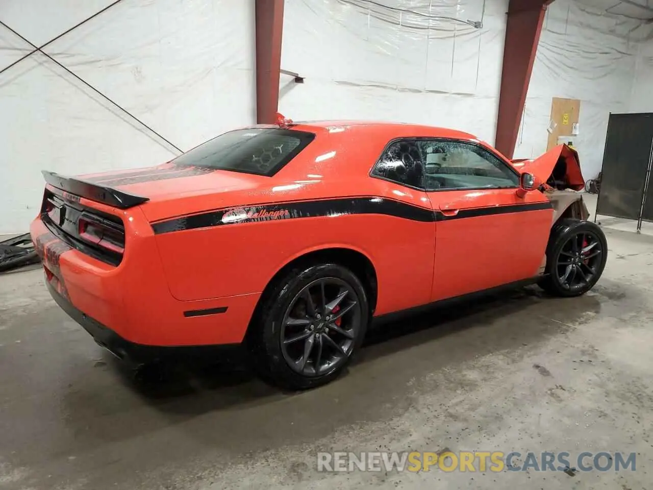 3 Photograph of a damaged car 2C3CDZKG0MH573843 DODGE CHALLENGER 2021