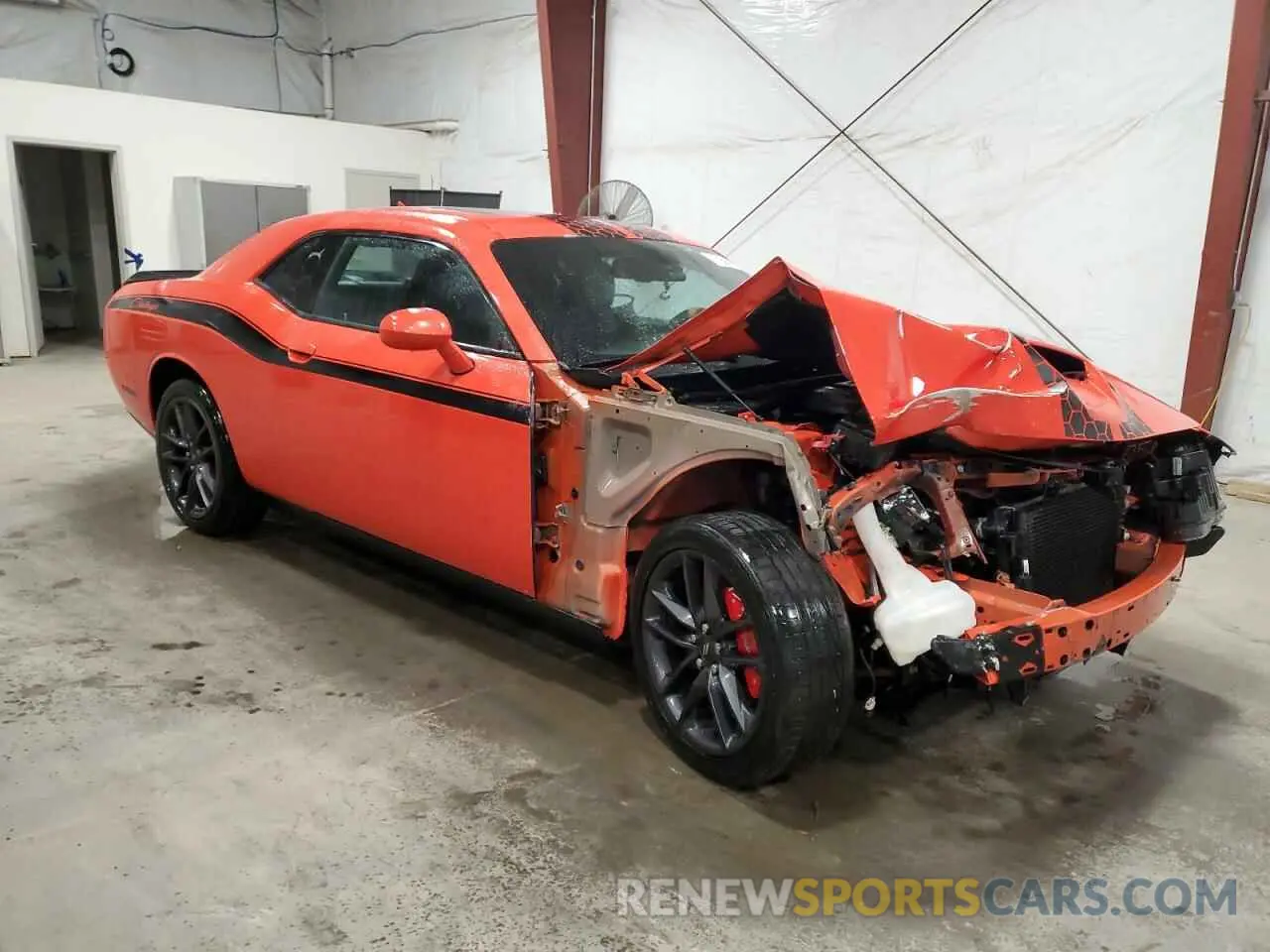 4 Photograph of a damaged car 2C3CDZKG0MH573843 DODGE CHALLENGER 2021