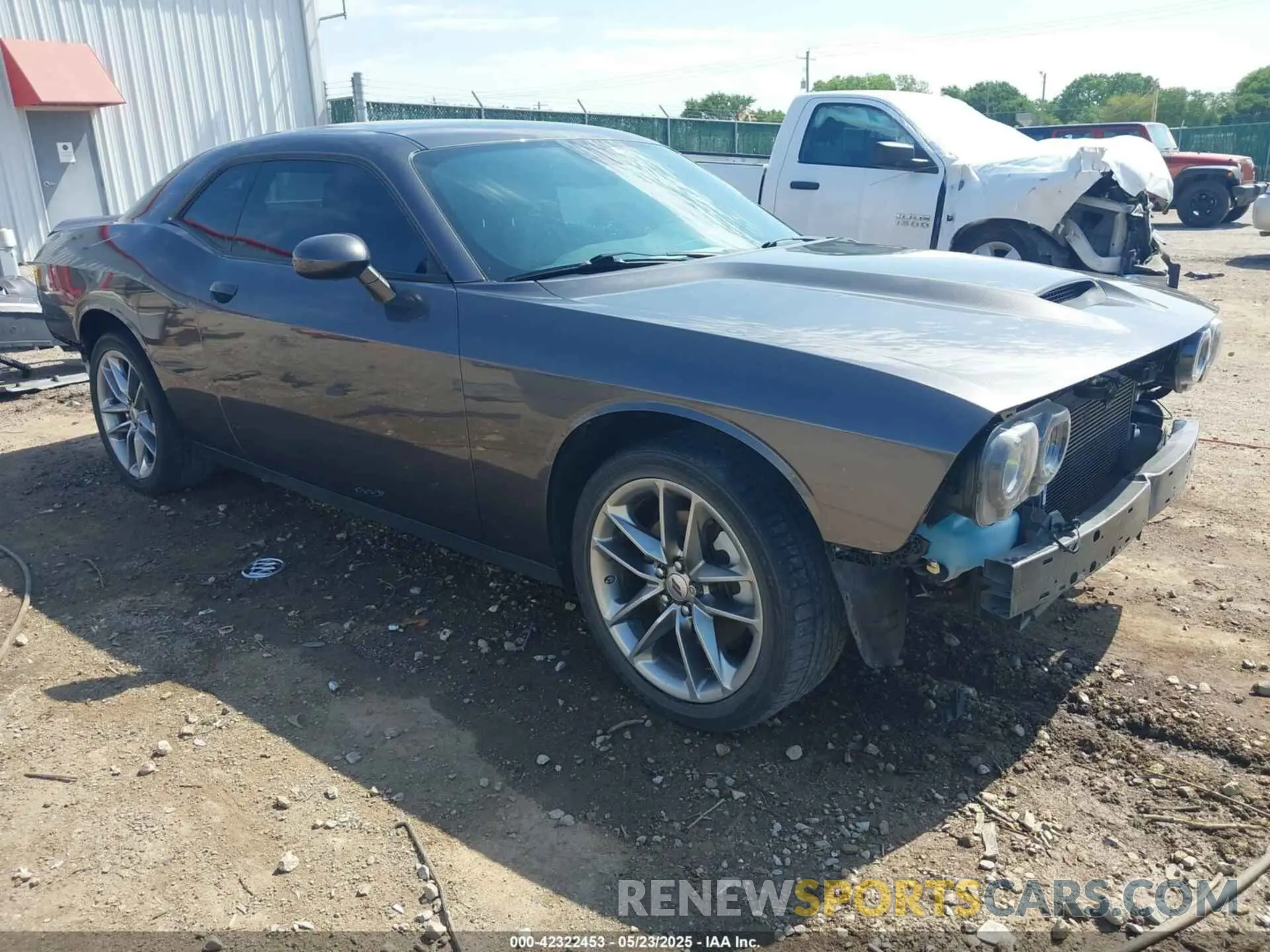 1 Photograph of a damaged car 2C3CDZKG2MH642094 DODGE CHALLENGER 2021