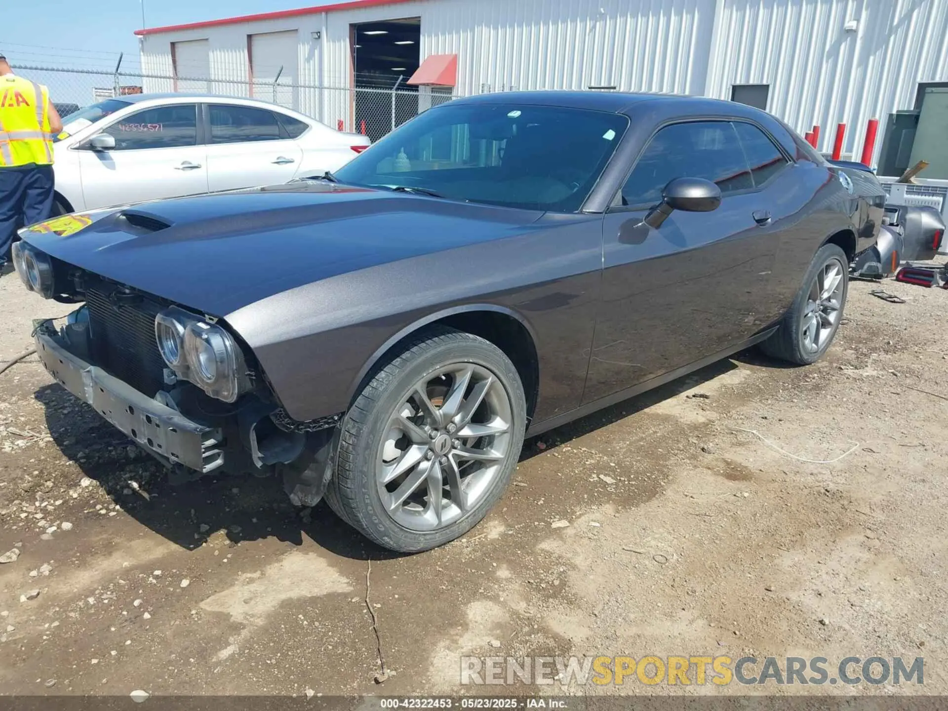 2 Photograph of a damaged car 2C3CDZKG2MH642094 DODGE CHALLENGER 2021