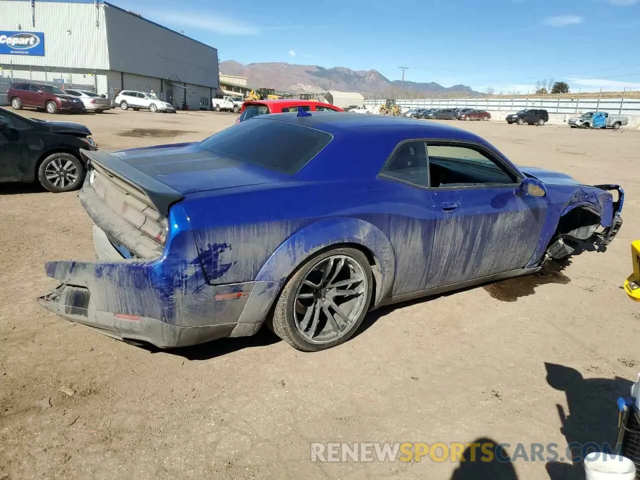 3 Photograph of a damaged car 2C3CDZL94MH507960 DODGE CHALLENGER 2021