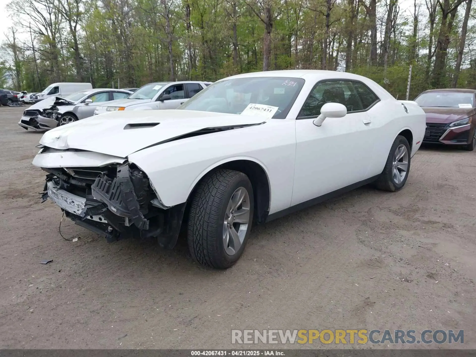 2 Фотография поврежденного автомобиля 2C3CDZAG0NH256874 DODGE CHALLENGER 2022