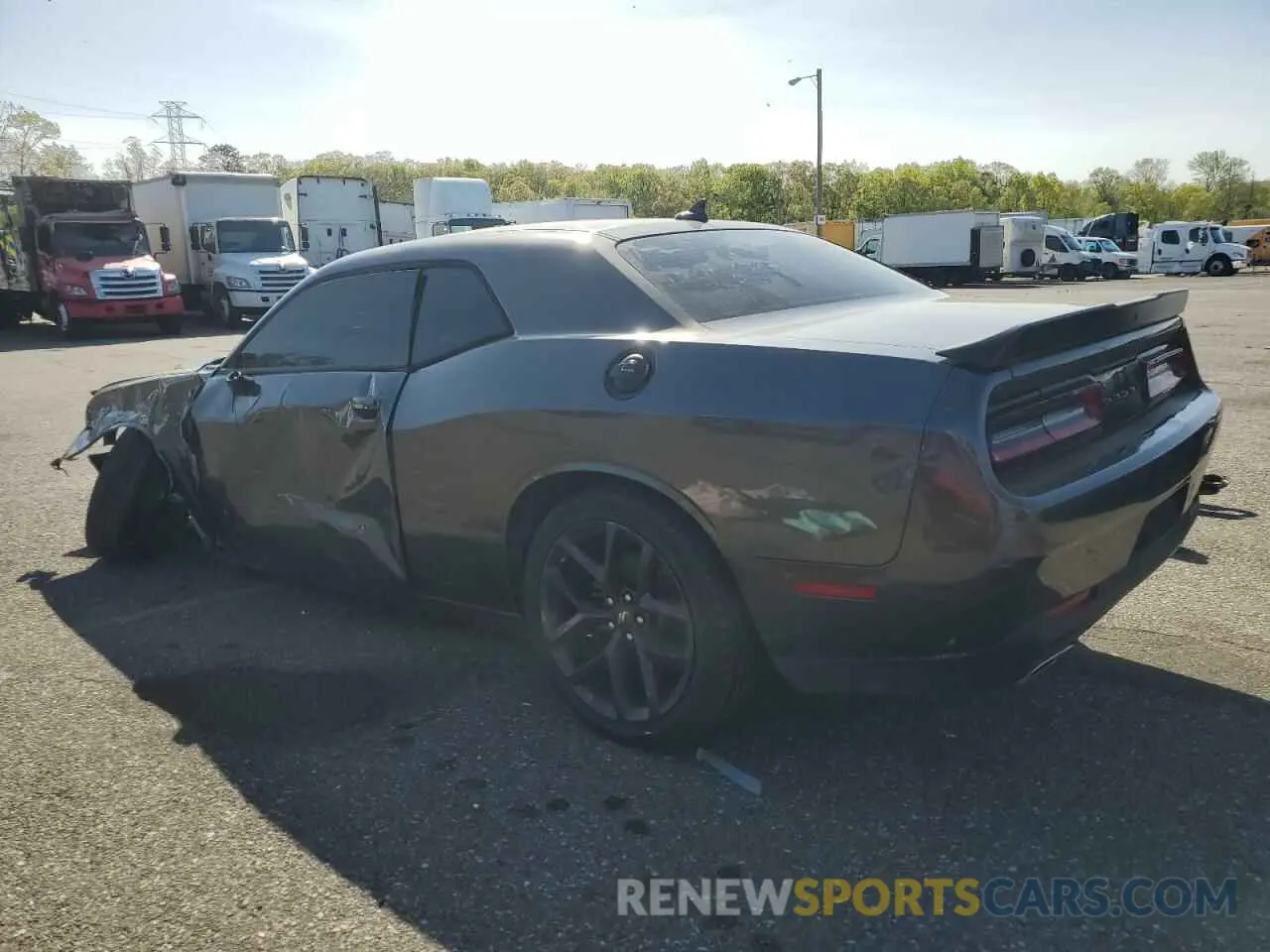 2 Photograph of a damaged car 2C3CDZAG1NH238495 DODGE CHALLENGER 2022