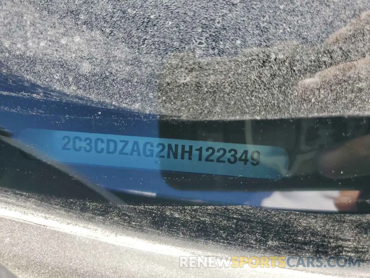 14 Фотография поврежденного автомобиля 2C3CDZAG2NH122349 DODGE CHALLENGER 2022