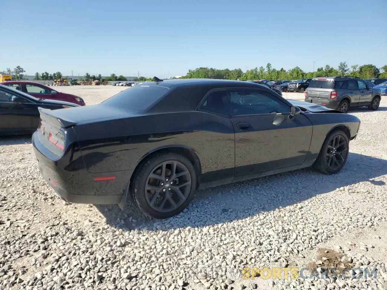 3 Photograph of a damaged car 2C3CDZAG2NH144562 DODGE CHALLENGER 2022