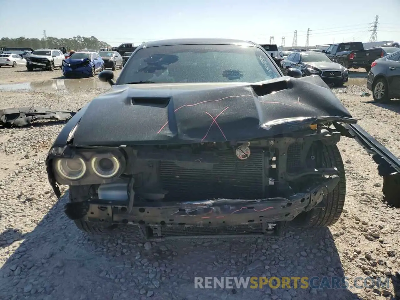 5 Photograph of a damaged car 2C3CDZAG2NH144562 DODGE CHALLENGER 2022